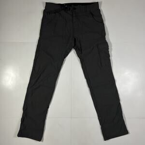 prAna Stretch Zion Cargo Pants Slim Fit Gray Men’s Size 32x32